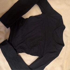 lululemon athletica Black Long Sleeve Tee